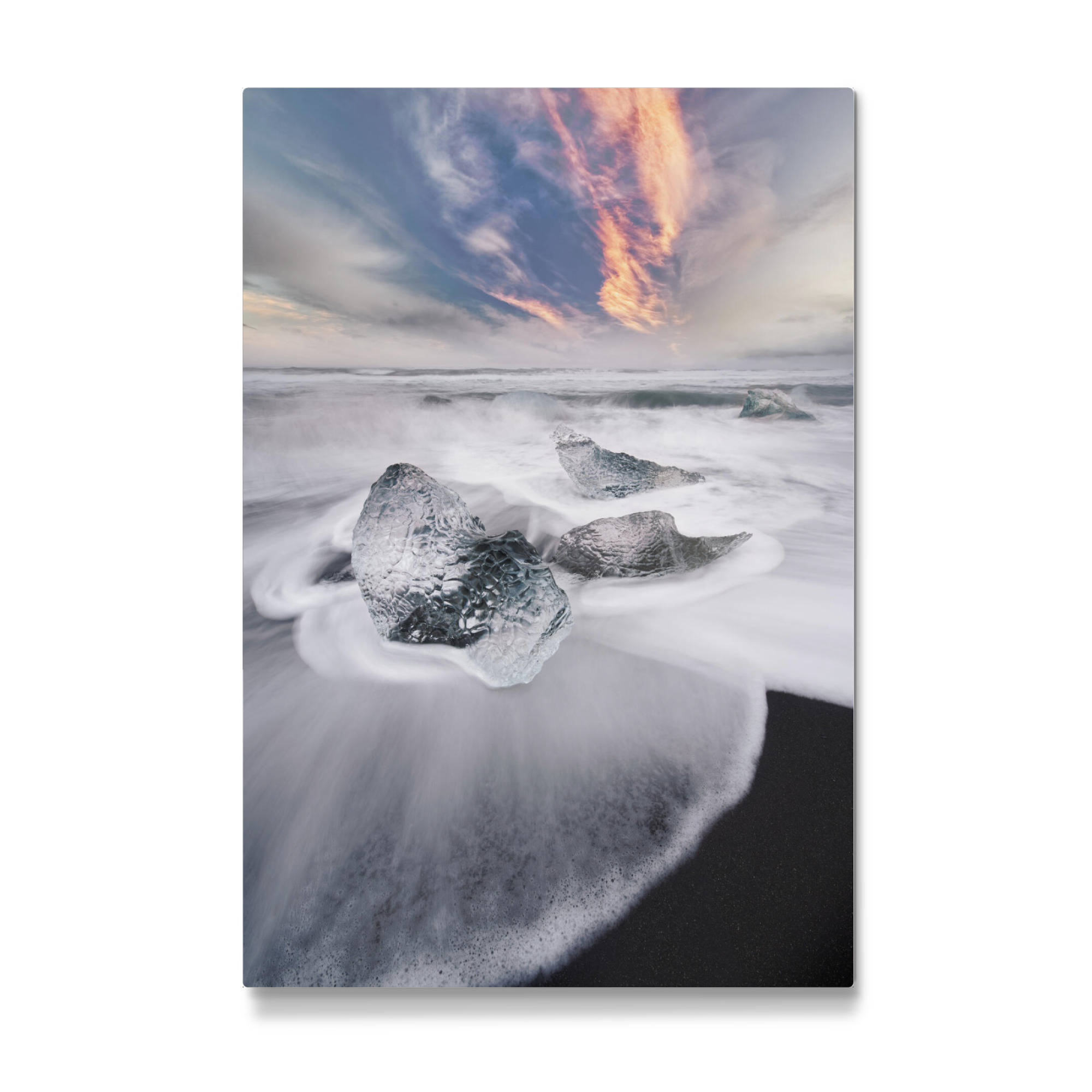 Galerie-Print "Dynamik am Eisstrand" 30x20 cm artboxONE