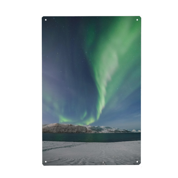 Holzbild "Aurora im Mondlicht" artboxONE - Natur