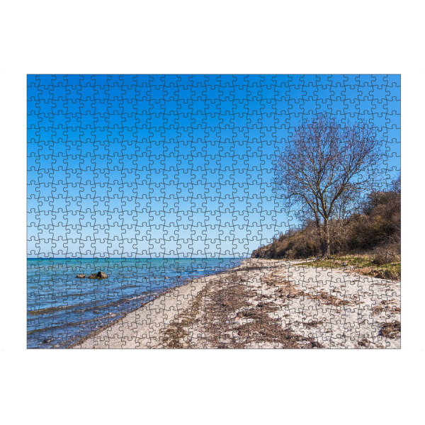 artboxONE Puzzle "Baum und Strand auf Poel" artboxONE - Natur,Reise,Reise / Strand und Meer