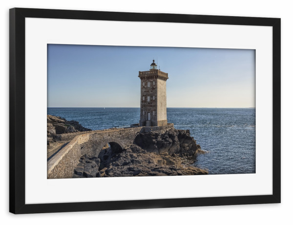 Poster mit Rahmen schwarz "Kermorvan" artboxONE - Natur,Reise,Architektur,Reise / Strand und Meer,Reise / Länder