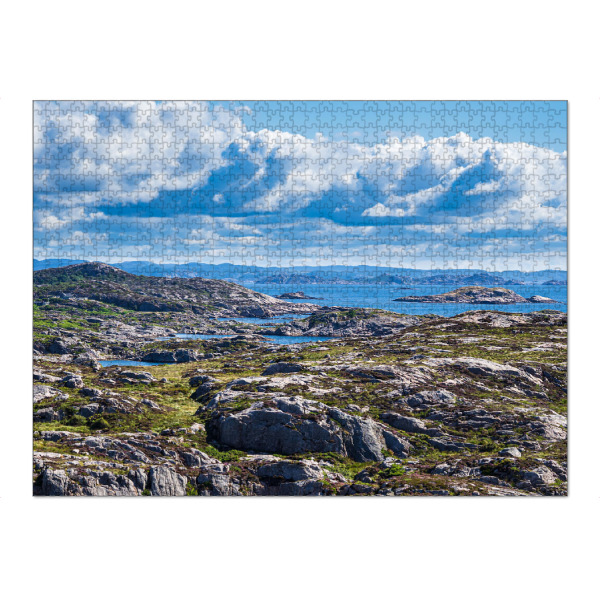 Puzzle Ravensburger "Halbinsel Lindesnes in Norwegen" artboxONE - Natur,Reise,Reise / Strand und Meer,Reise / Länder