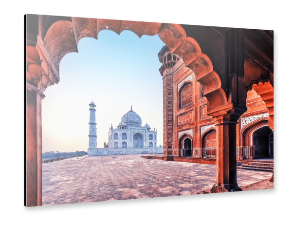 Alu-Dibond "Beautiful Taj" 30x20 cm artboxONE