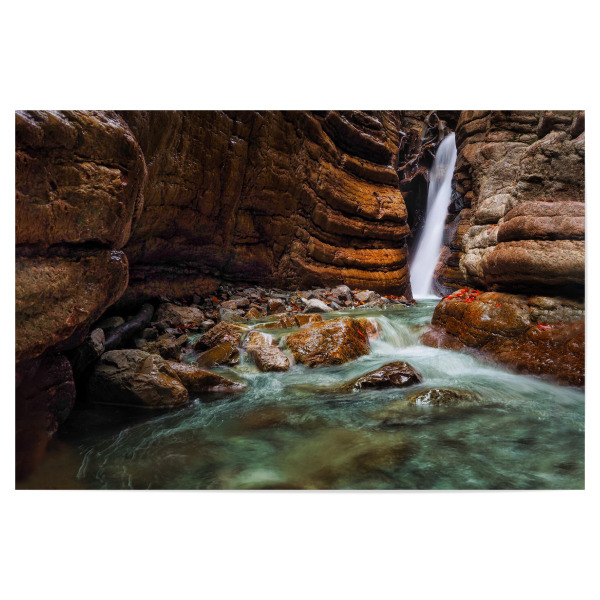 Poster "Der Wasserfall" artboxONE - Natur