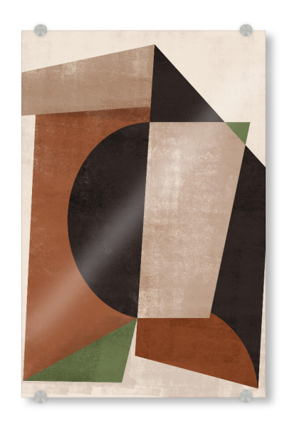 Acrylglasbild "Minimal Clean" artboxONE - Abstrakt,Geometrie - Minimal clean,Minimal,Minimalistisch,Abstract,Abstrakt,Geometrie,Geometry,Formen,Shapes