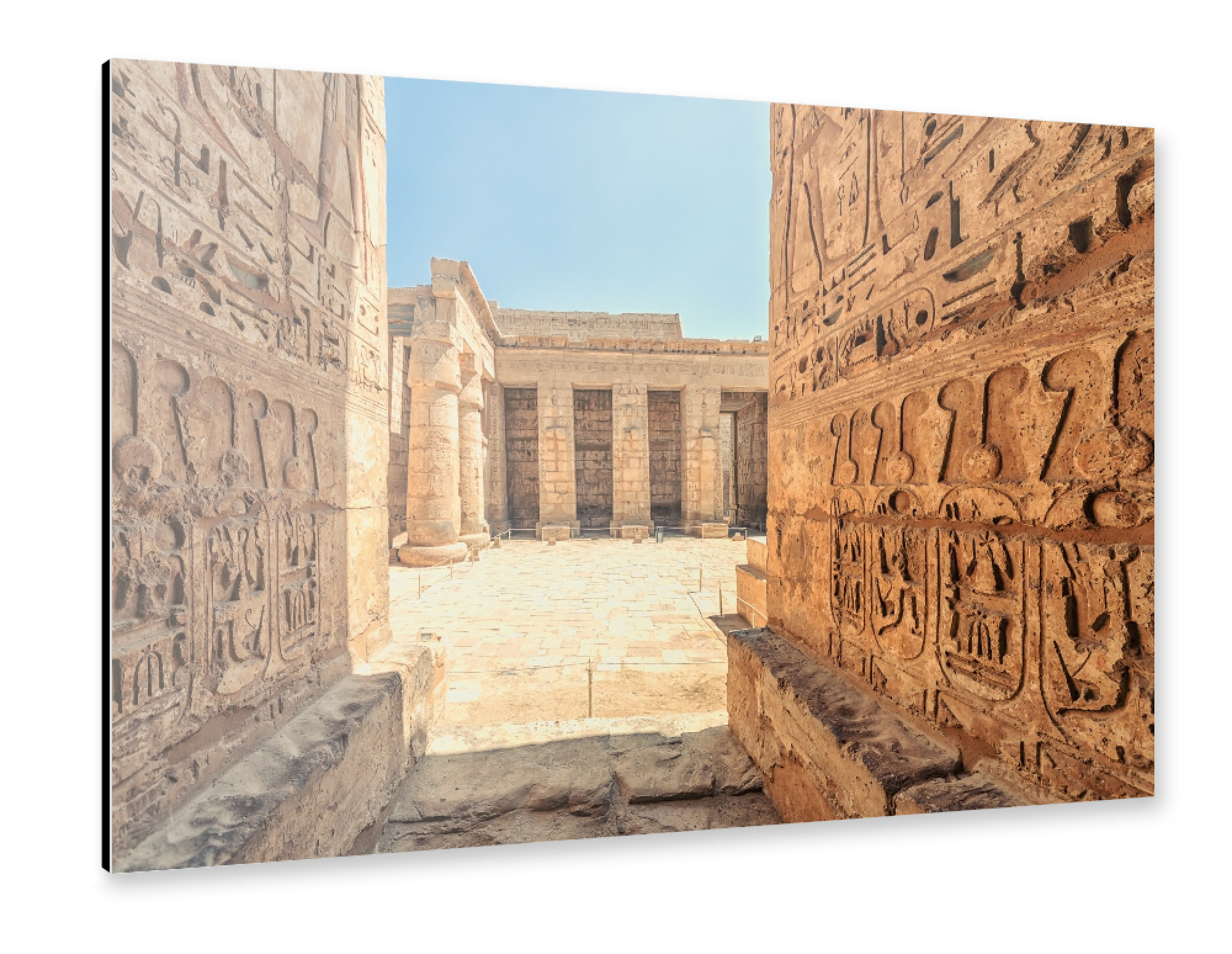 Alu-Dibond "Ramesses Temple" 30x20 cm artboxONE