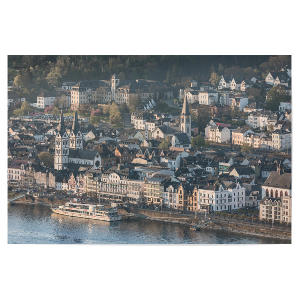 Poster 30x20 cm "Boppard City" artboxONE - Städte,Architektur