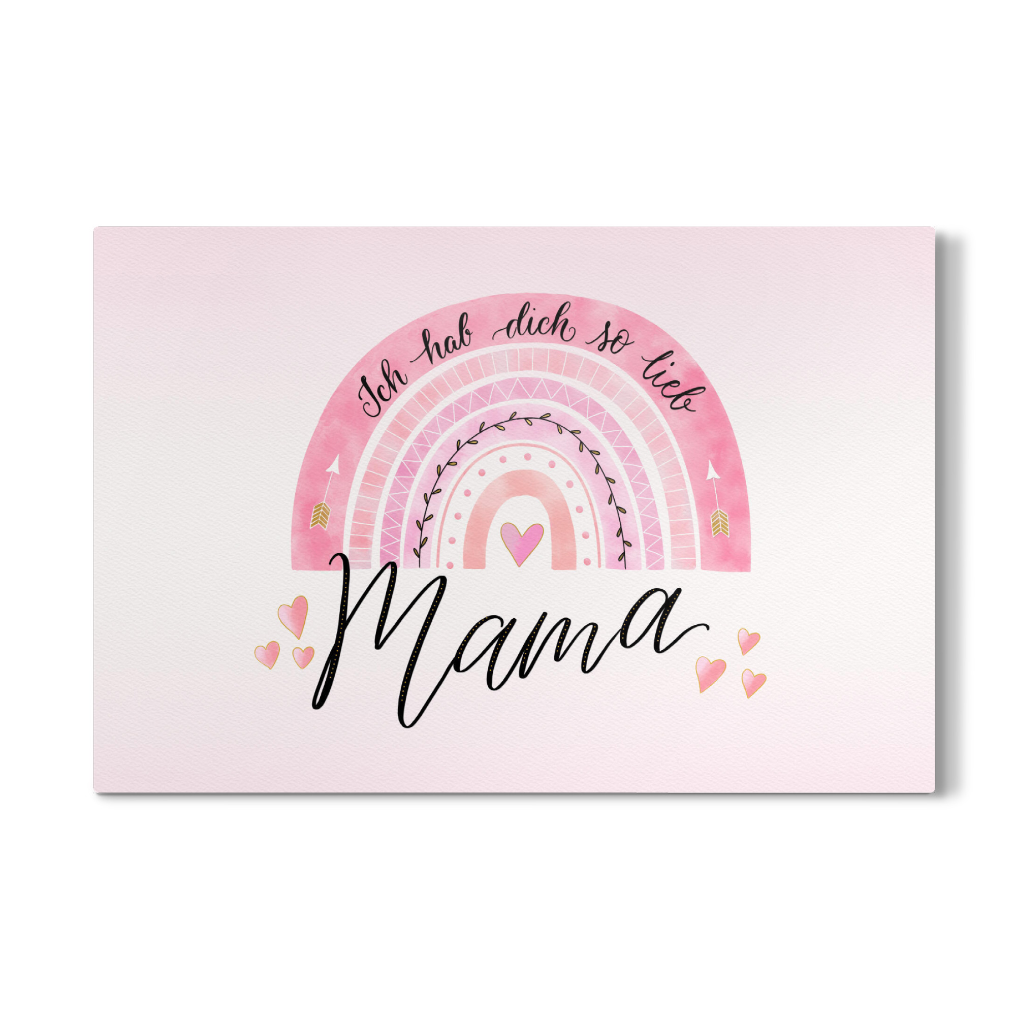 Galerie-Print "Mama, hab dich so lieb" 30x20 cm artboxONE