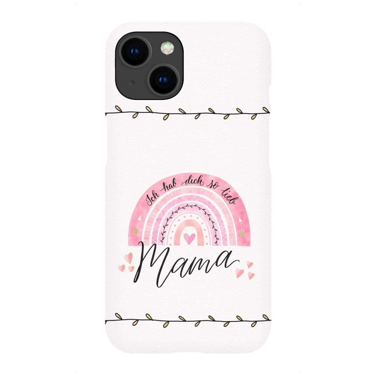 "Mama, hab dich so lieb"für iPhone - Premium-Case Handyhülle artboxONE