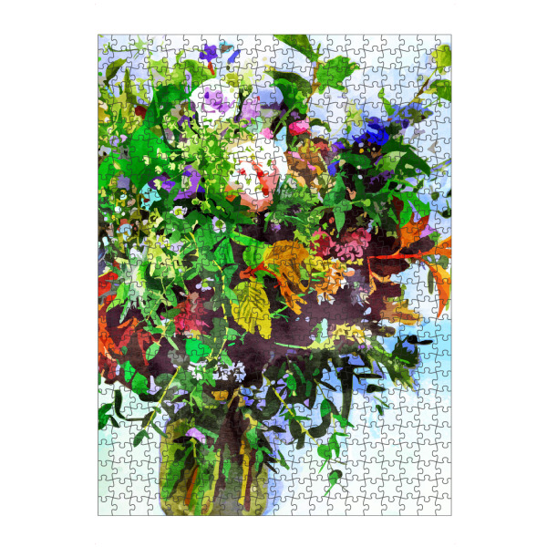 artboxONE Puzzle "I must have flowers" artboxONE - Natur,Floral