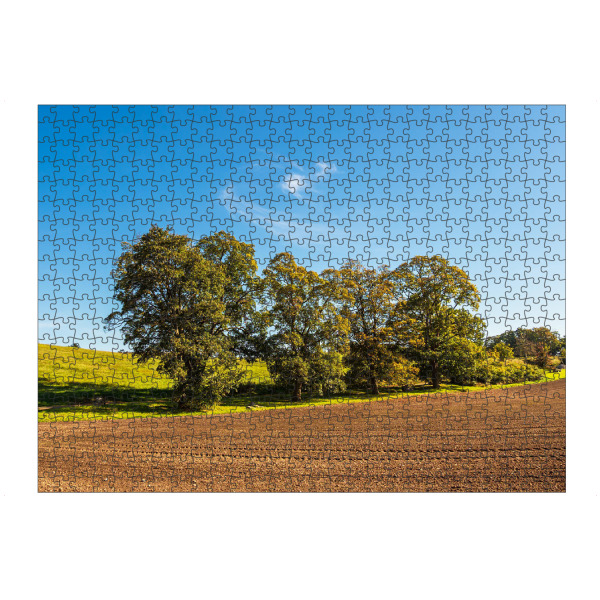 artboxONE Puzzle "Bäume, Acker und Wolken" artboxONE - Natur,Reise