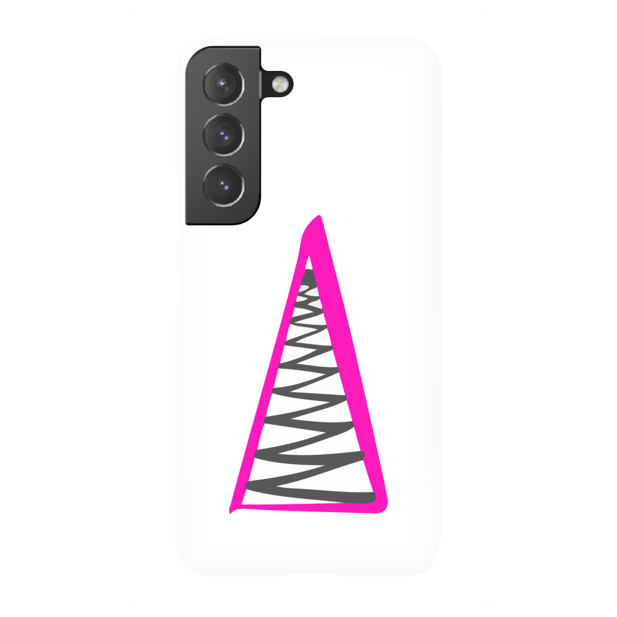 "X-mas tree abstract pink"für Samsung Galaxy - Premium-Case Handyhülle artboxONE