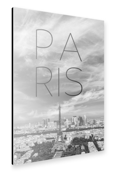 Alu-Dibond "Fantastische Skyline von Paris" 30x20 cm artboxONE