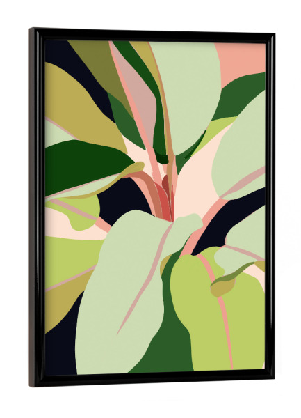 Poster mit schwarzem Rahmen "To Plant a Garden" artboxONE - Natur