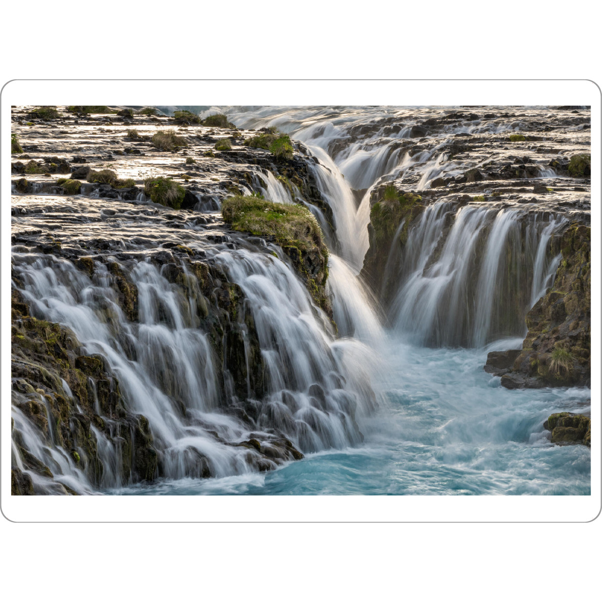 Tischset "Island - Bruarfoss" artboxONE - Natur,Reise,Reise / Länder