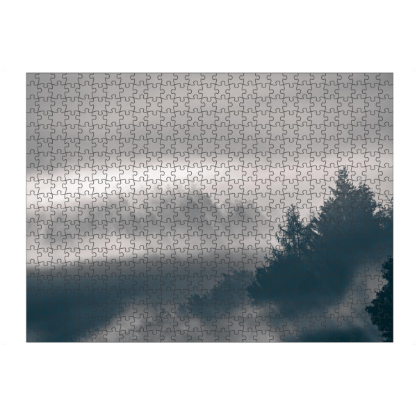 Puzzle Ravensburger "Nebliger Morgen" artboxONE - Natur