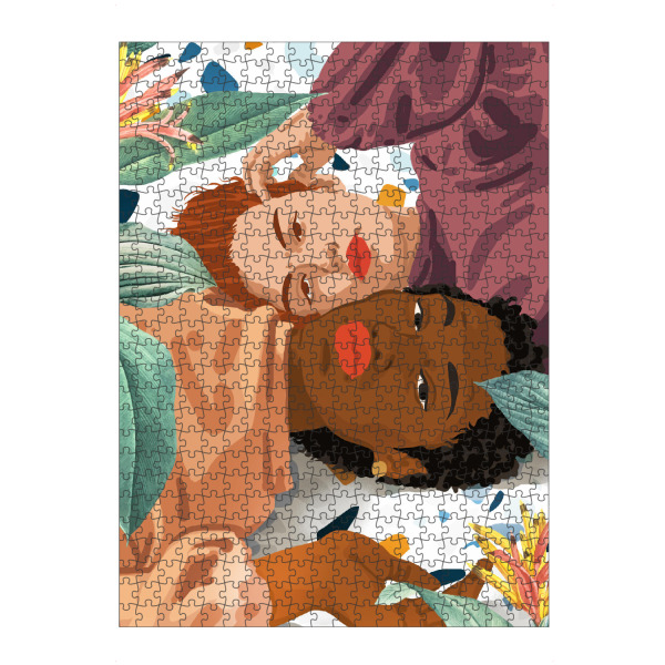 Puzzle Ravensburger "Love is not a color" artboxONE - Menschen