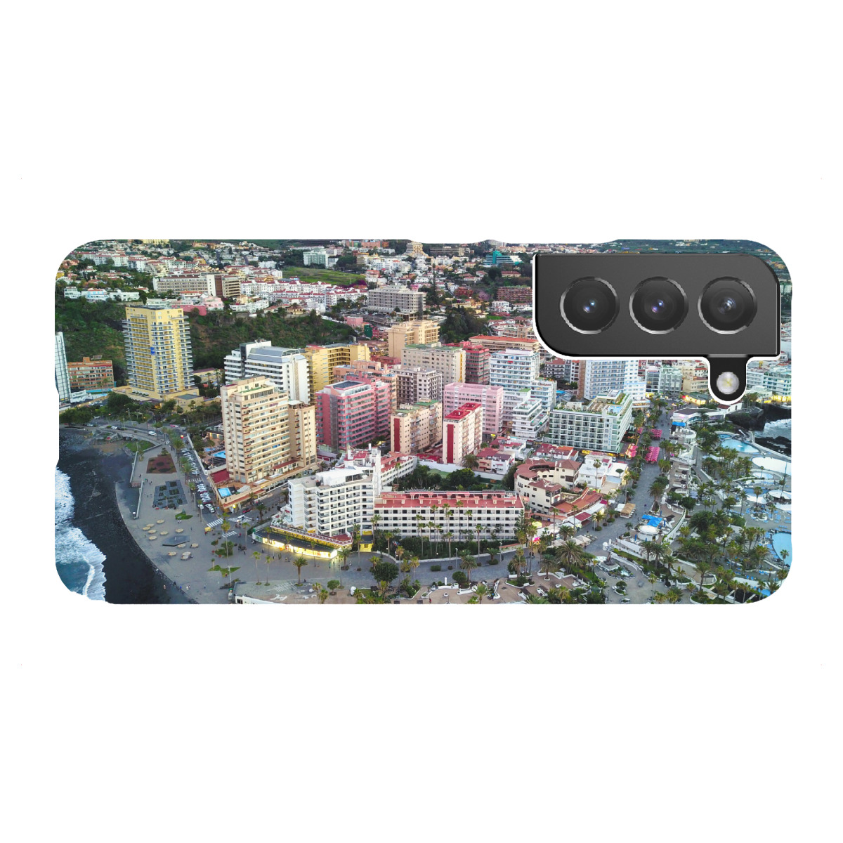"Teneriffa - Puerto de la Cruz"für Samsung Galaxy - Premium-Case Handyhülle artboxONE
