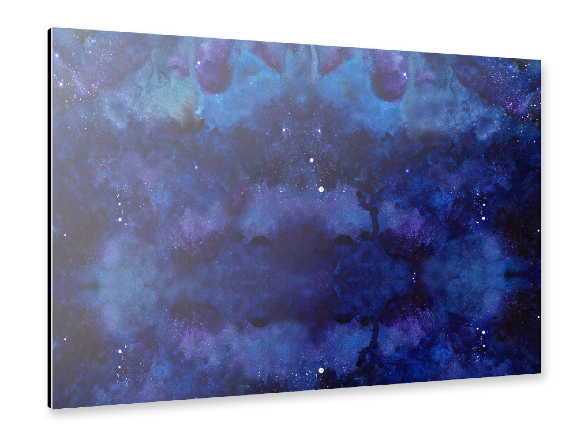 Alu-Dibond "Blaues Universum" 30x20 cm artboxONE