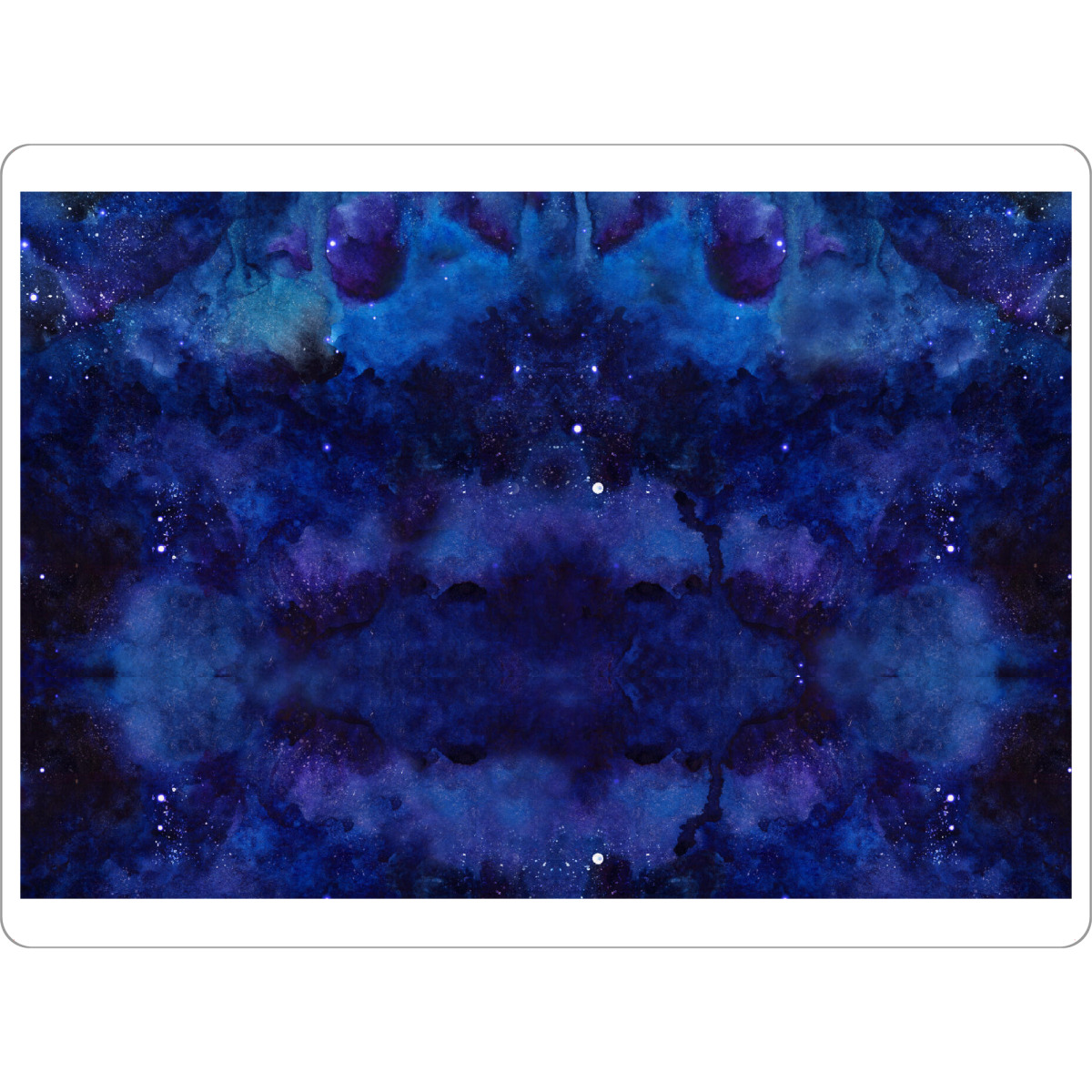 Tischset "Blaues Universum" artboxONE - Abstrakt,Unterwasser,Galaxy