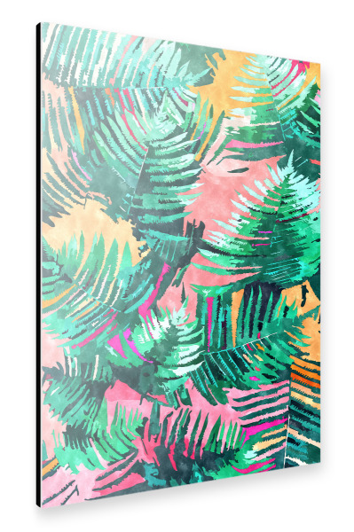 Alu-Dibond "Im All About Palm Tree" 30x20 cm artboxONE