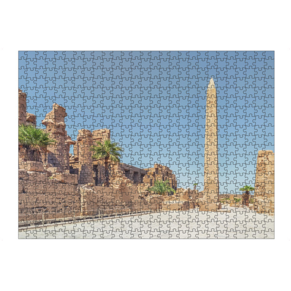 Puzzle Ravensburger "Karnak Temple" artboxONE - Städte,Reise,Architektur,Reise / Afrika,Reise / Länder