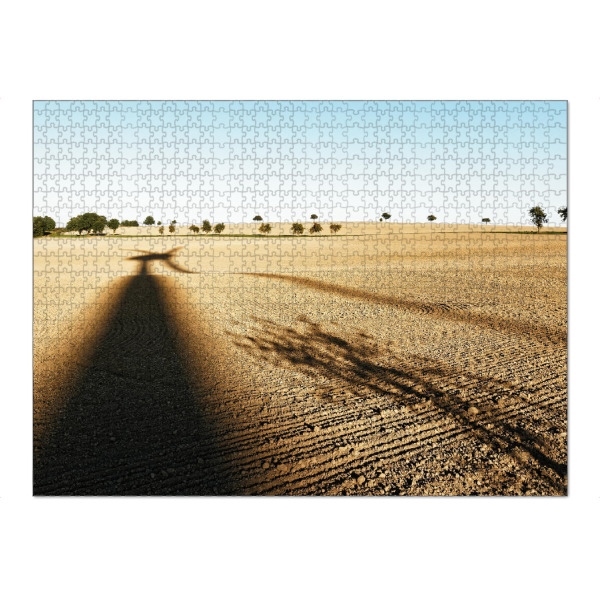 Puzzle Ravensburger "Windradschatten" artboxONE - Natur