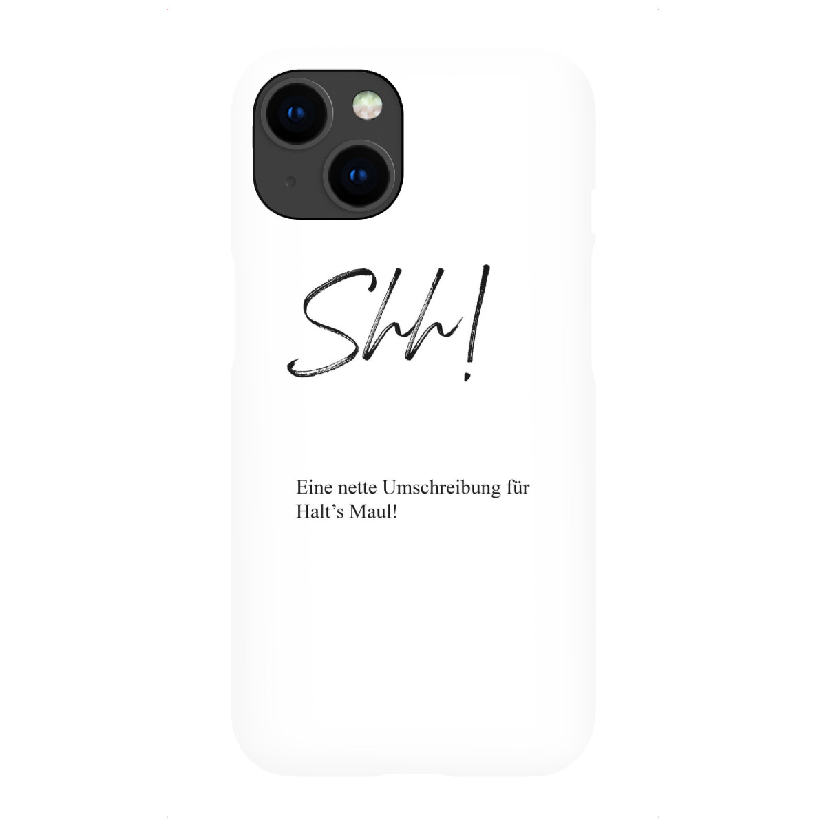 "Shh! Definition"für iPhone - Premium-Case Handyhülle artboxONE