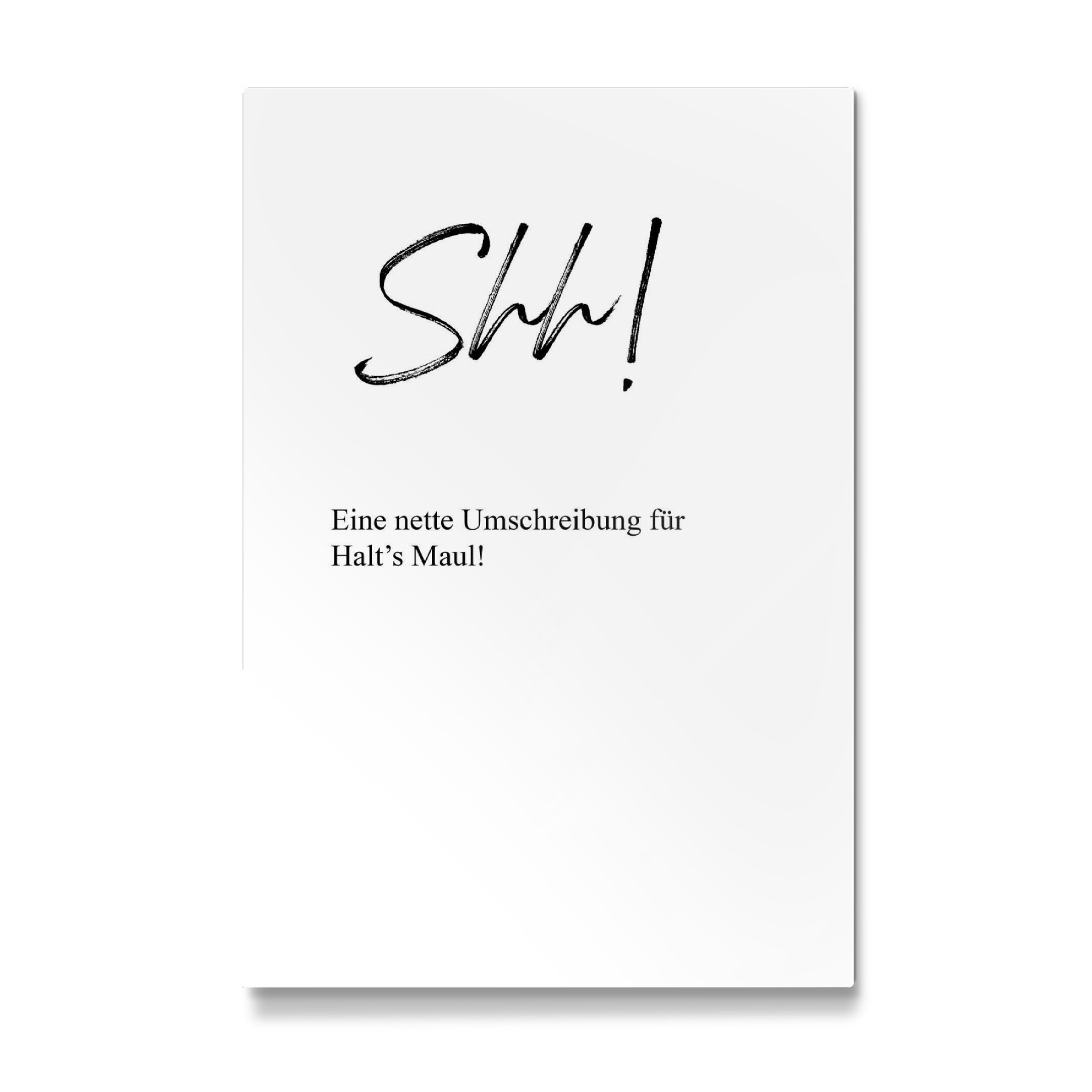 Galerie-Print "Shh! Definition" 30x20 cm artboxONE