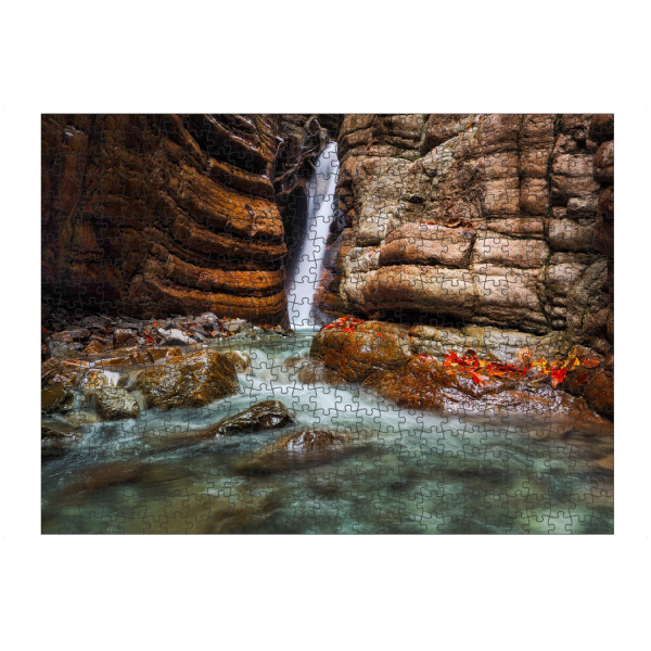 Puzzle Ravensburger "Herbst im Davidgraben" artboxONE - Natur