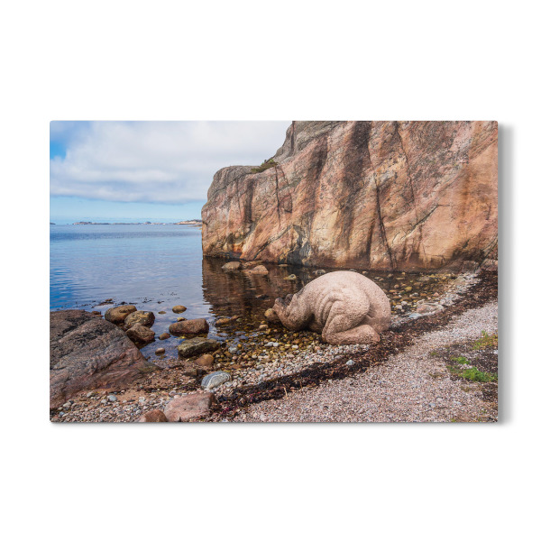 Galerie-Print "Felsen auf Kapelløya" 30x20 cm artboxONE