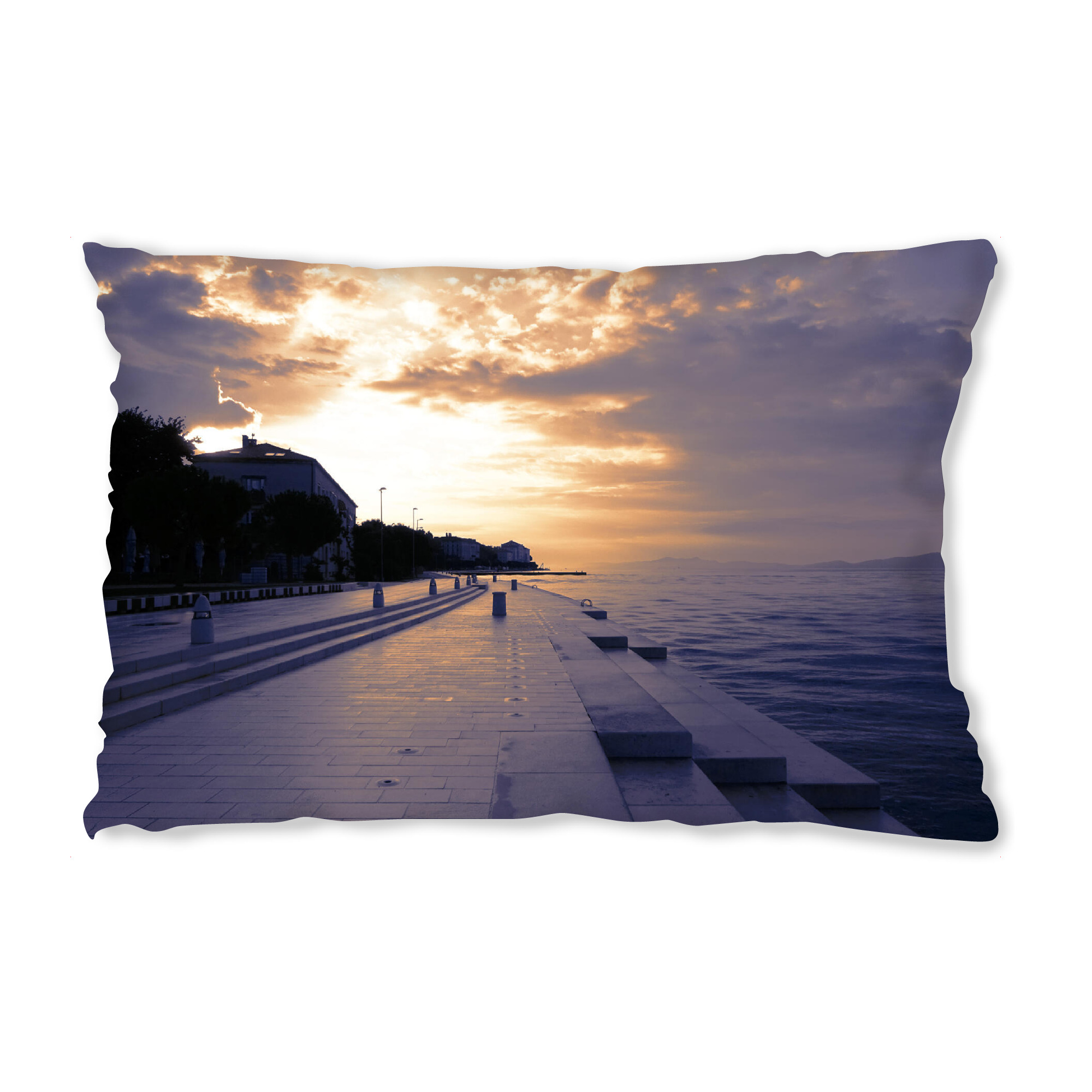 Design-Kissen "Riva, Zadar in Kroatien" artboxONE - Städte,Reise,Reise / Strand und Meer,Reise / Länder