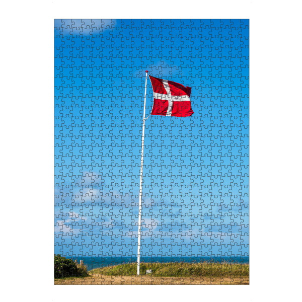 artboxONE Puzzle "Flagge von Dänemark" artboxONE - Natur,Reise,Architektur,Reise / Strand und Meer,Reise / Länder