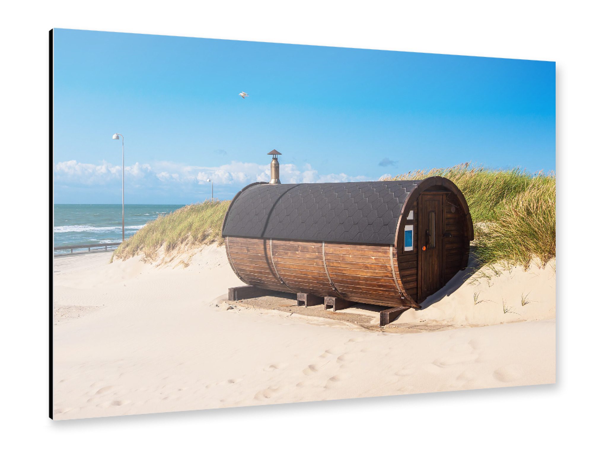 Alu-Dibond "Hirtshals Düne und Strand" 30x20 cm artboxONE