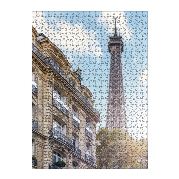 Puzzle Ravensburger "Evening light in Paris" artboxONE - Städte,Reise,Architektur,Städte / Paris,Reise / Länder