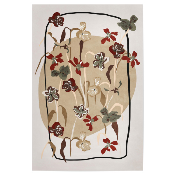 Poster 30x20 cm "Floral Tas" artboxONE - Natur,Floral,Abstrakt