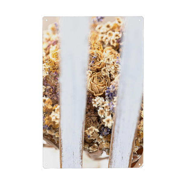 Holzbild "3 Jahre danach - Nahaufnahme" artboxONE - Floral