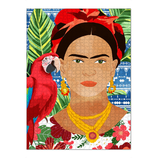 Puzzle Ravensburger "I Am My Own Muse" artboxONE - Tiere,Menschen