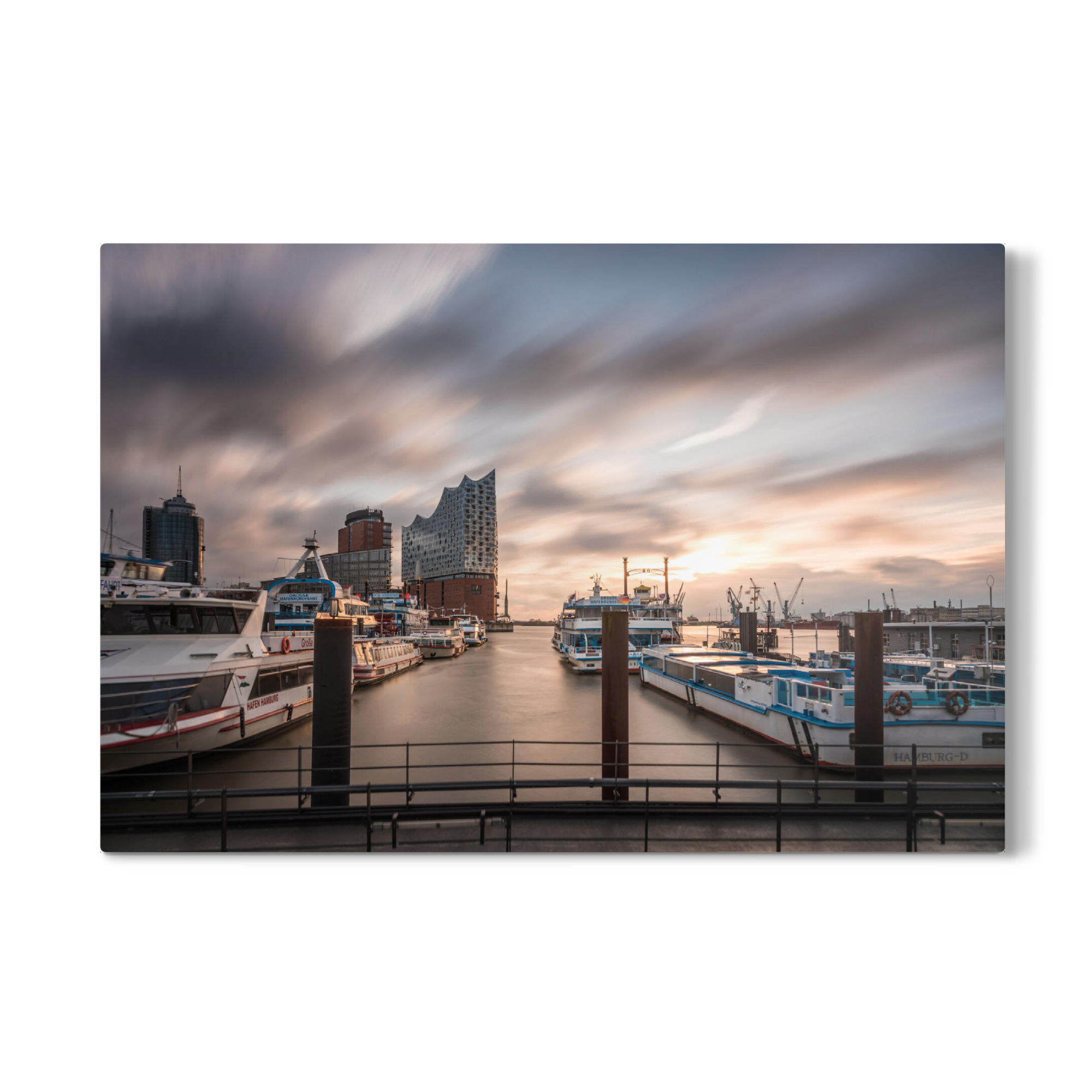 Galerie-Print "Hamburg Hafencity" 75x50 cm artboxONE