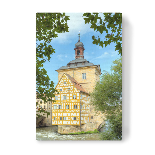 Leinwandbild "Altes Rathaus Bamberg" artboxONE - Städte,Reise,Architektur