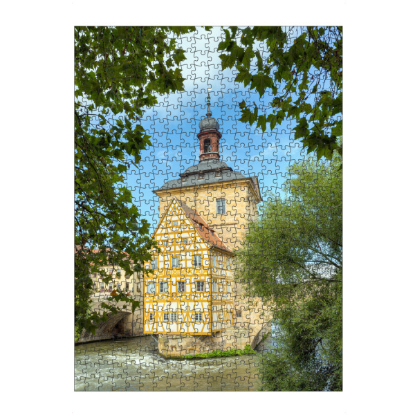 Puzzle Ravensburger "Altes Rathaus Bamberg" artboxONE - Städte,Reise,Architektur