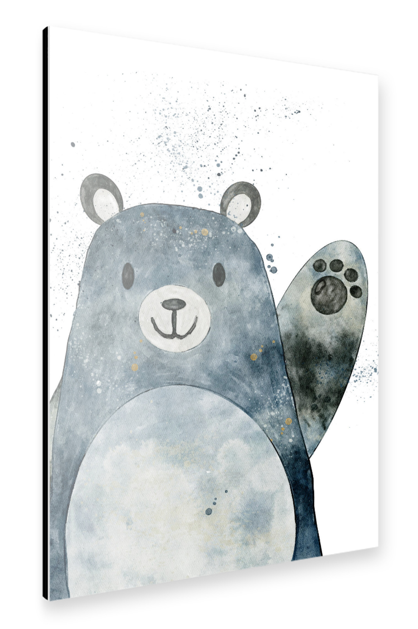 Alu-Dibond "Kiddo noThree" 30x20 cm artboxONE
