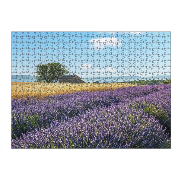 Puzzle Ravensburger "French Countryside" artboxONE - Natur,Reise,Floral,Reise / Länder