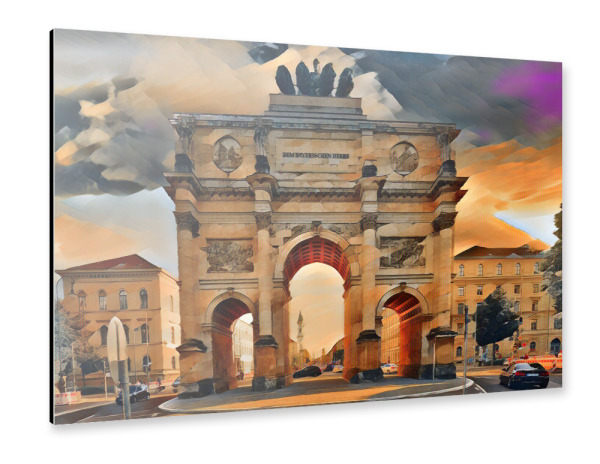 Alu-Dibond "Siegestor" 30x20 cm artboxONE
