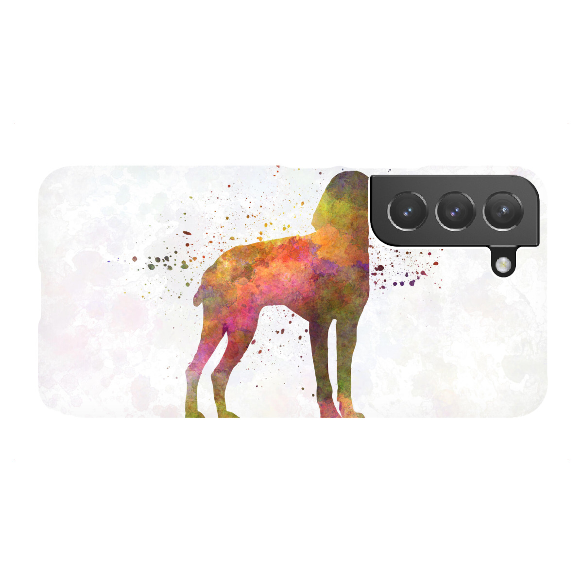 Samsung Galaxy "Auvergne Pointer in watercolor" Premium-Case Handyhülle artboxONE