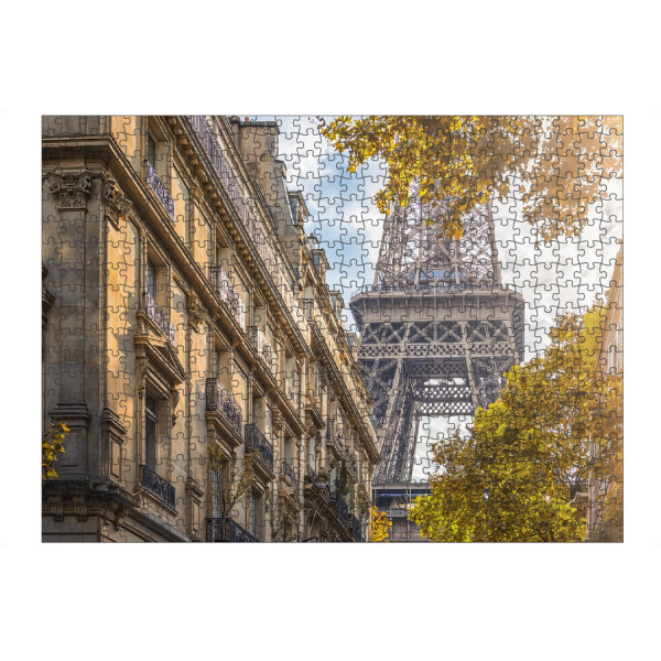 Puzzle Ravensburger "Sunlight In Paris" artboxONE - Städte,Reise,Architektur,Städte / Paris,Reise / Länder