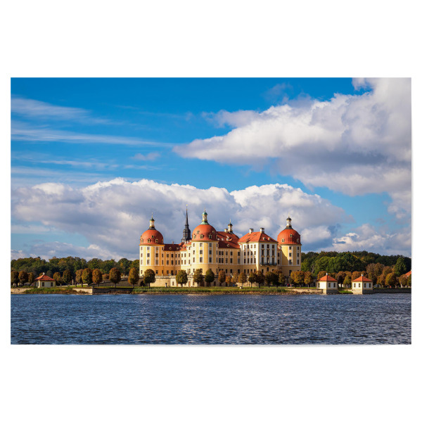 Poster "Schloss Moritzburg in Sachsen" artboxONE - Natur,Reise,Architektur
