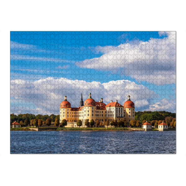 Puzzle Ravensburger "Schloss Moritzburg in Sachsen" artboxONE - Natur,Reise,Architektur