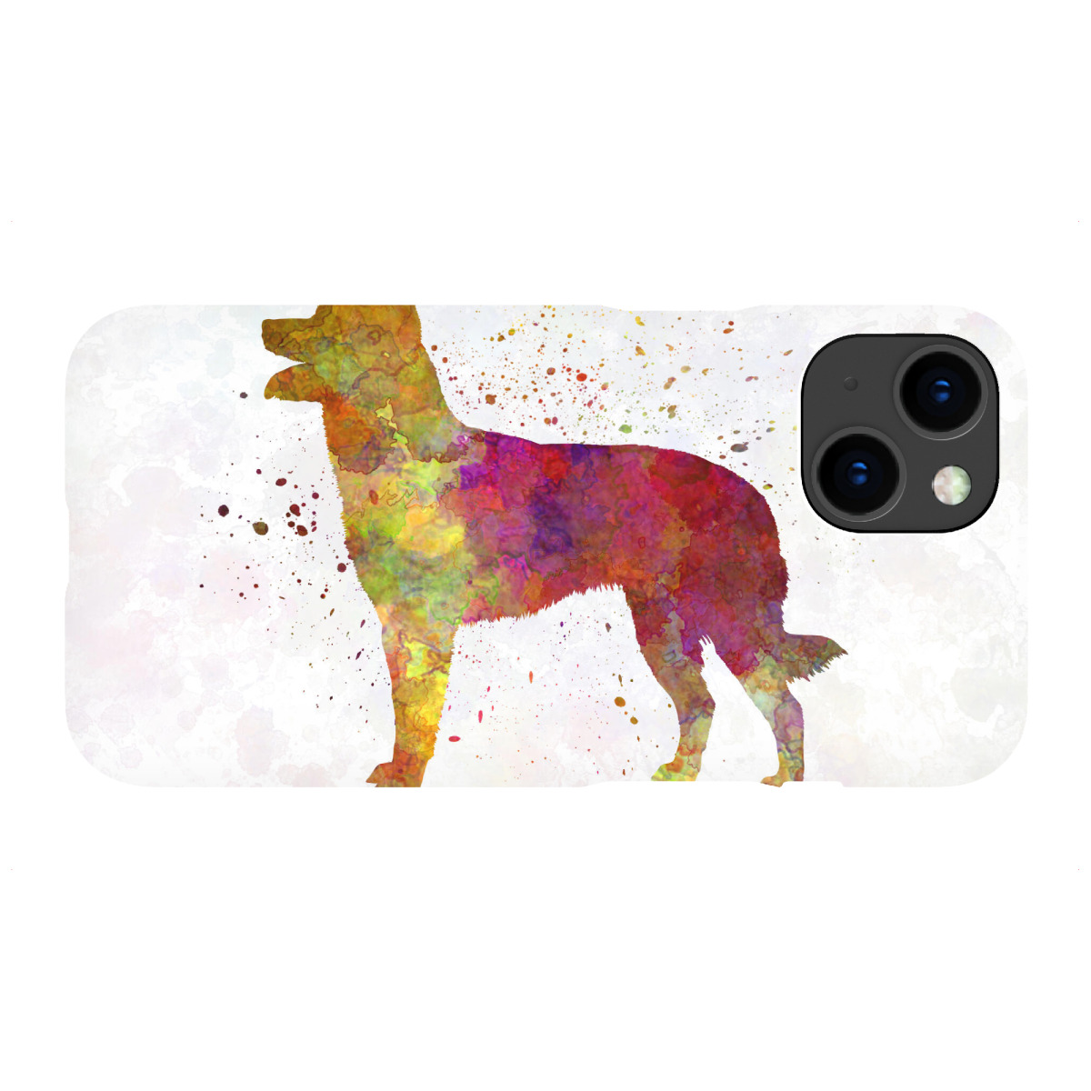 iPhone "Australian Kelpie in watercolor" Premium-Case Handyhülle artboxONE