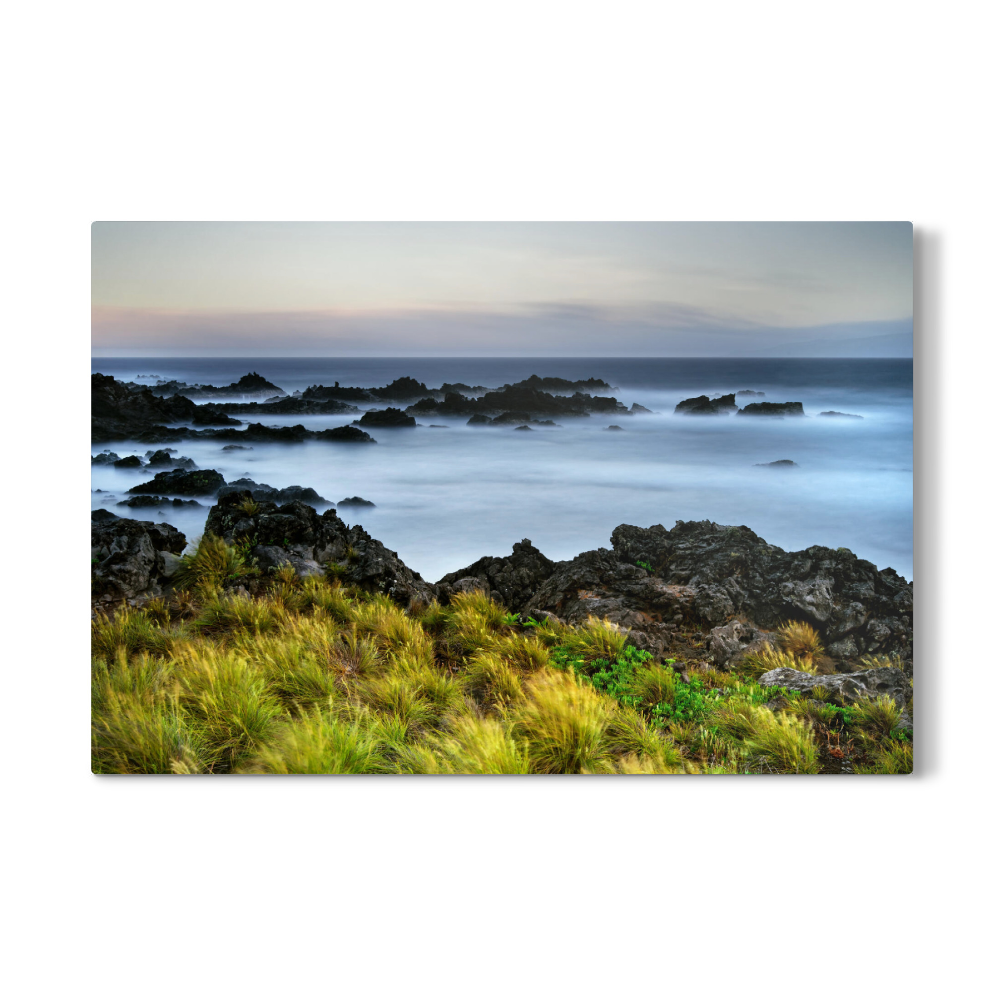 Galerie-Print "Felsenstrand bei kräftigem Wind" 75x50 cm artboxONE