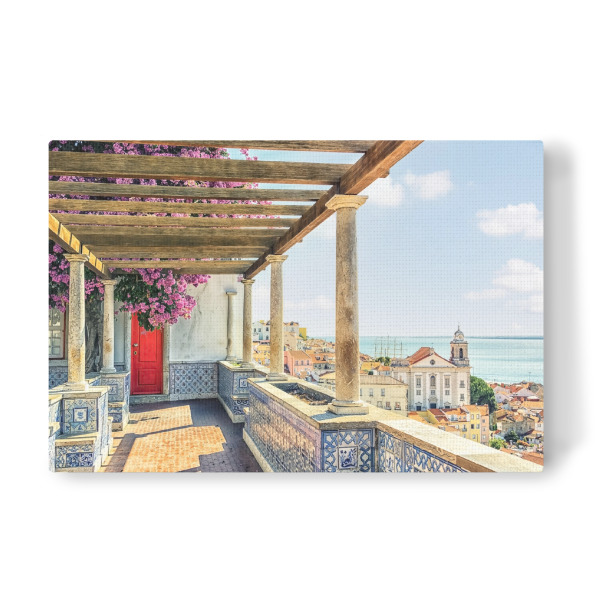 Leinwandbild "From Lisbon With Love" artboxONE - Städte,Reise,Architektur,Reise / Länder,Städte / Weitere